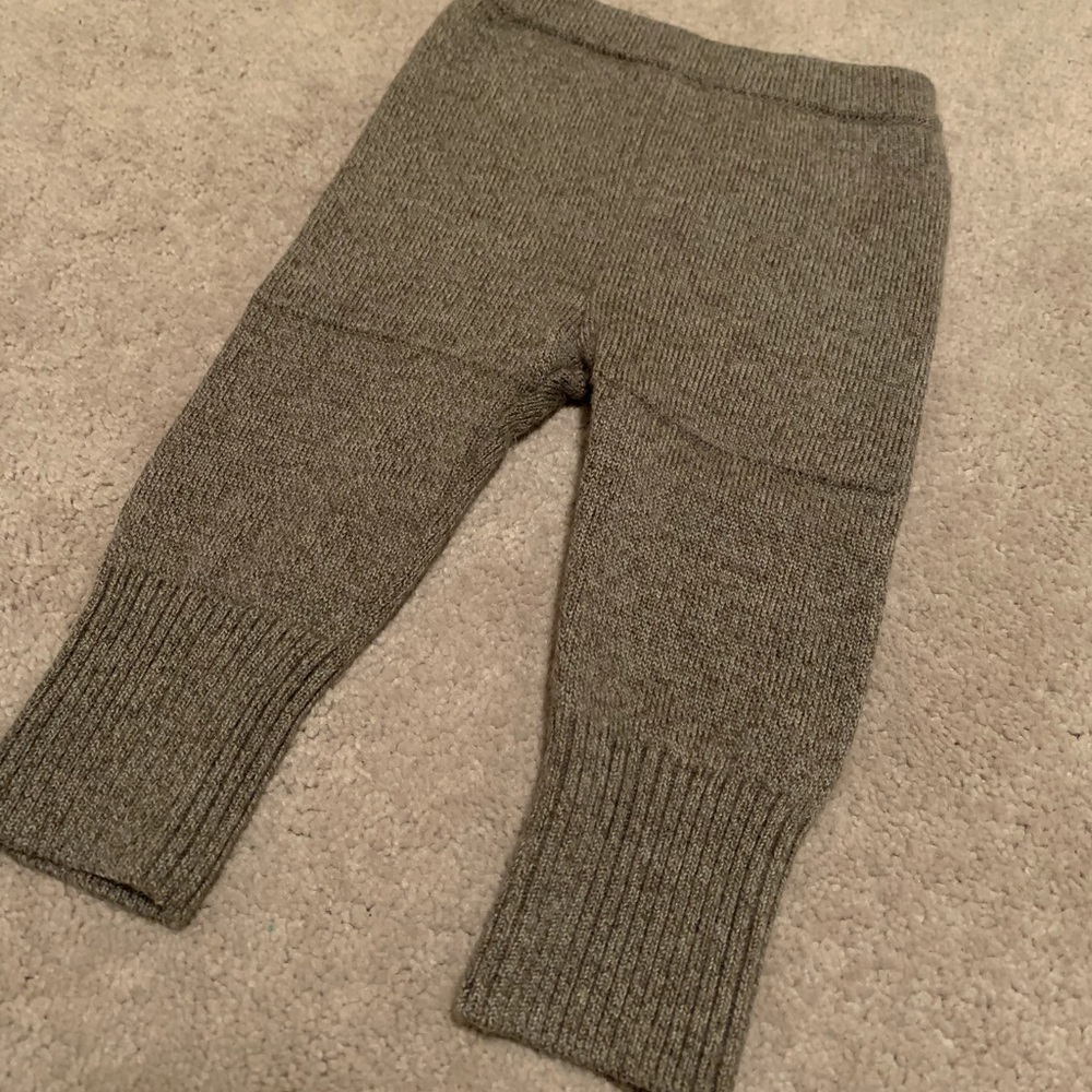 Sloomb basewoolies 0-6 “Koala” merino wool pants